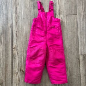 Circo Fuchsia Snow Bib Overalls